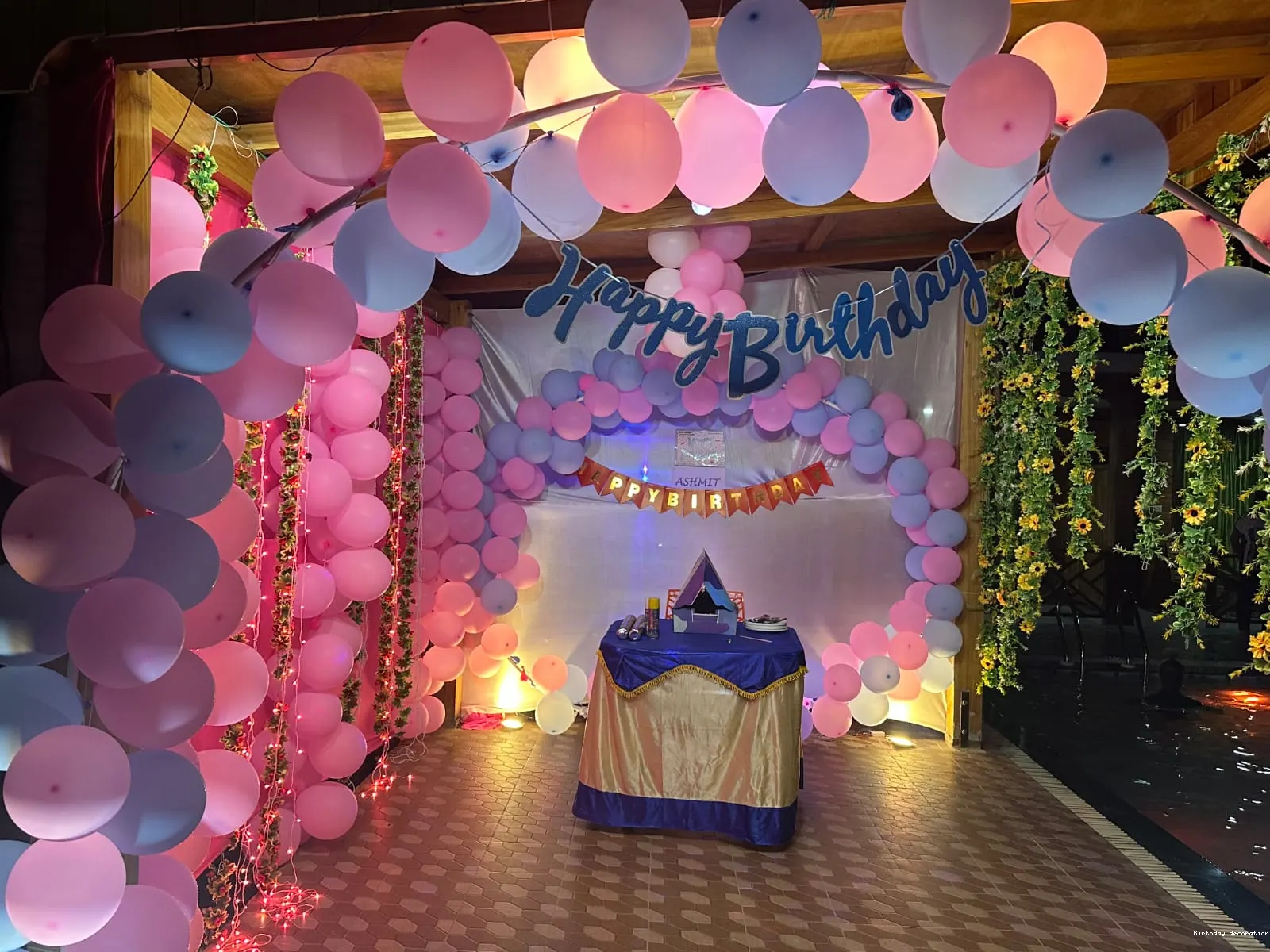Birthday decoration